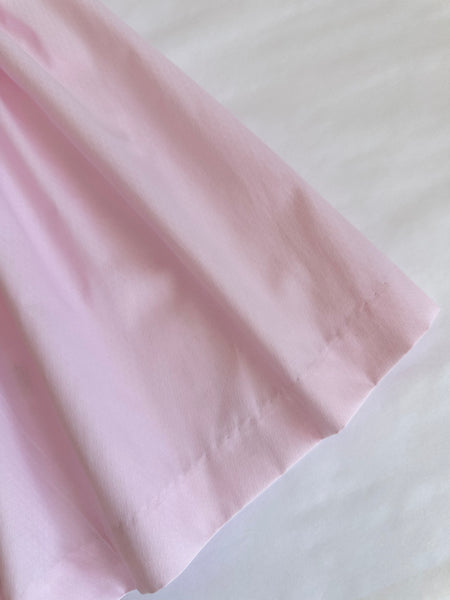 Vestido bordado hecho a mano color rosa  jesucito grabadito para niña | CARPI