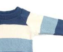 Conjunto dos piezas sueter azul y pantalon marino para bebe niño | MEXICANO