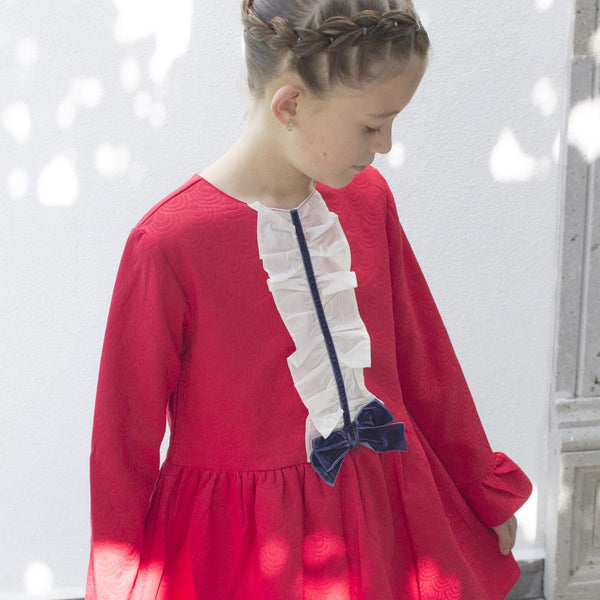 VESTIDO FRANCES ROJO - Marioneta 