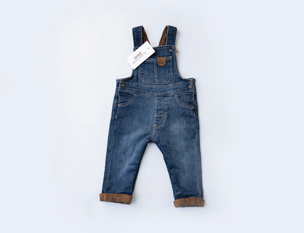 Peto demin efecto felpa para bebe niño | Losan