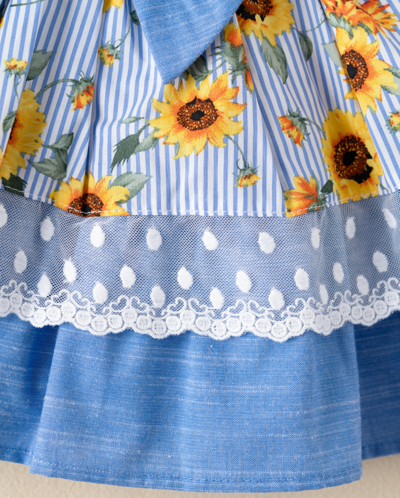Blusas de girasoles para niñas online