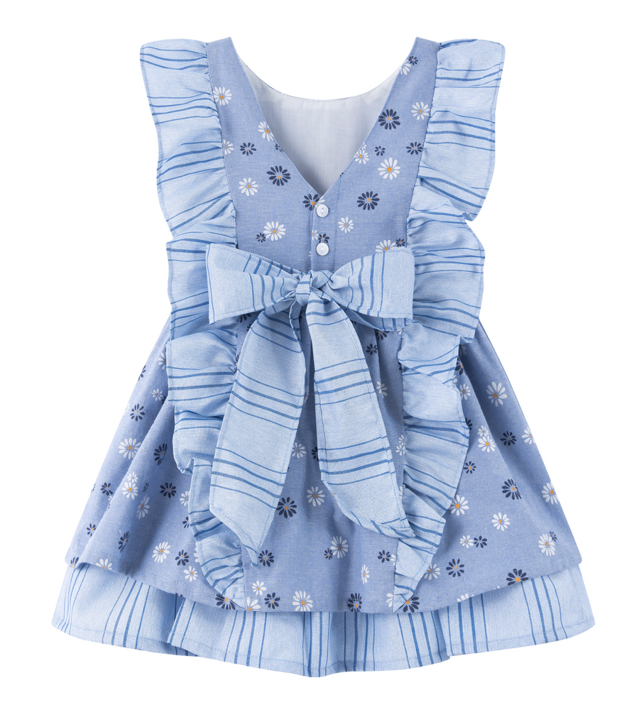 Vestidos con olanes deals para niña