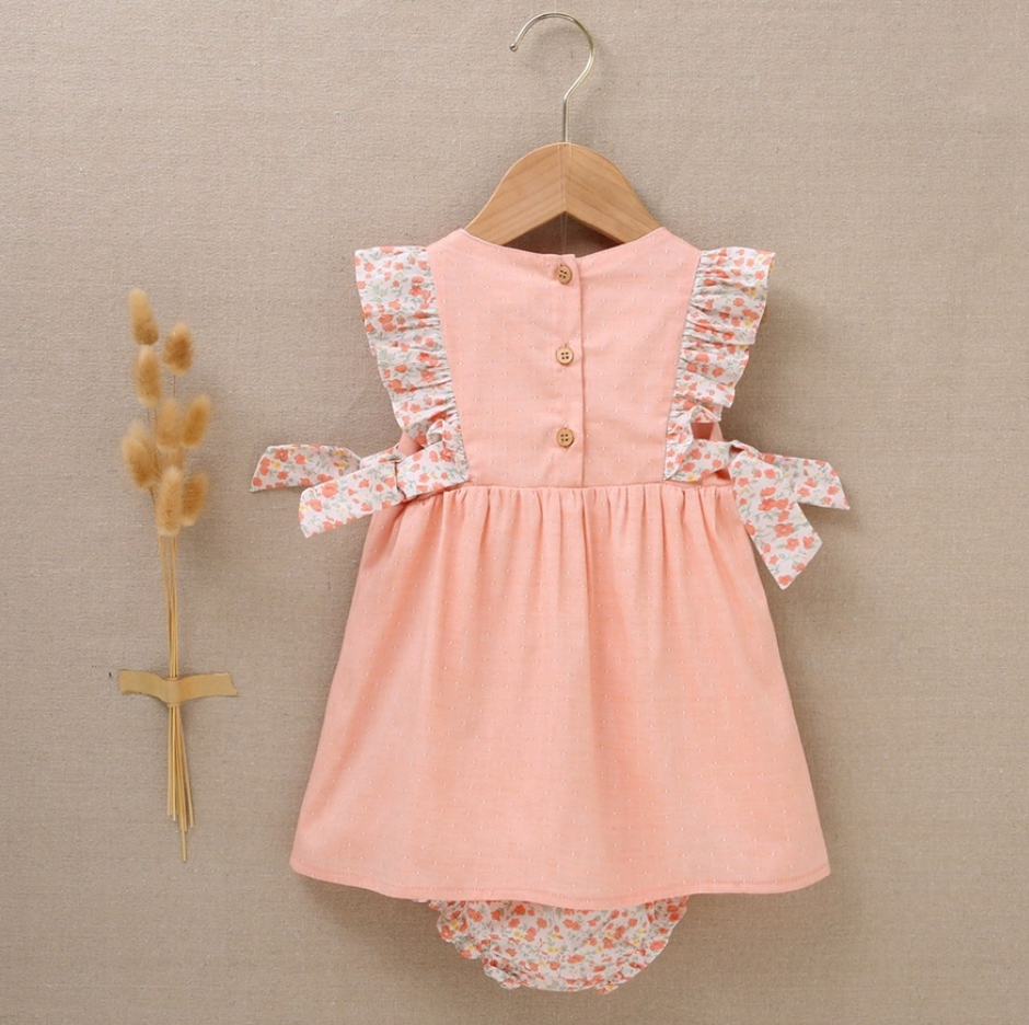 Vestidos para discount niñas color salmon