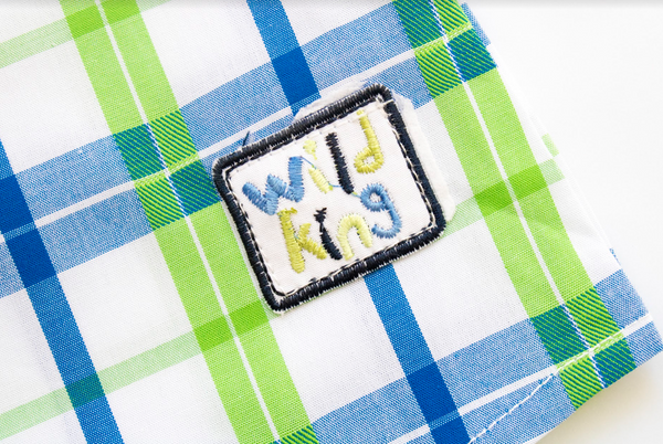 Camisa cuadros verde y azul para bebe niño | Newness