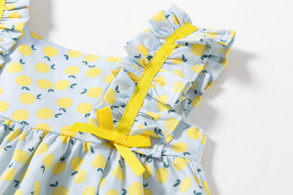 Vestido estampado limones para bebe niña | Newness