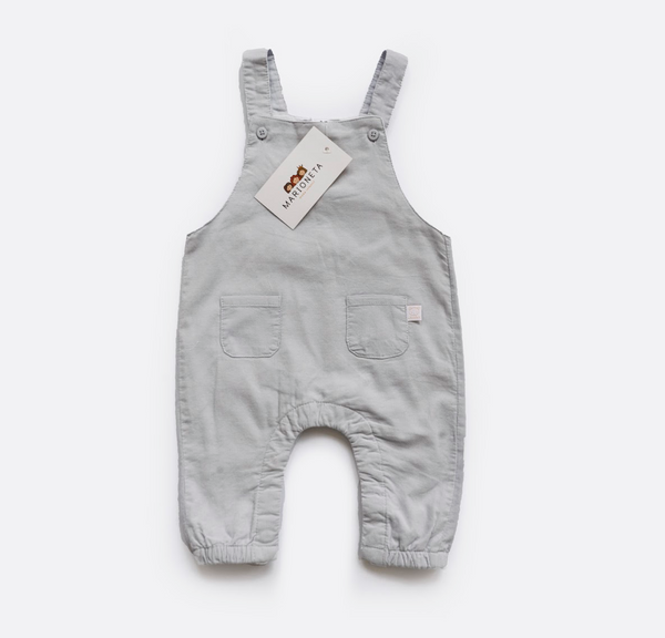 Conjunto de dos piezas camiseta y peto color azul para bebe niño | LOSAN