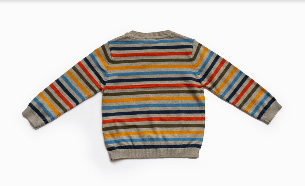 Sueter tricotosa de rayas para nino LOSAN Marioneta moda