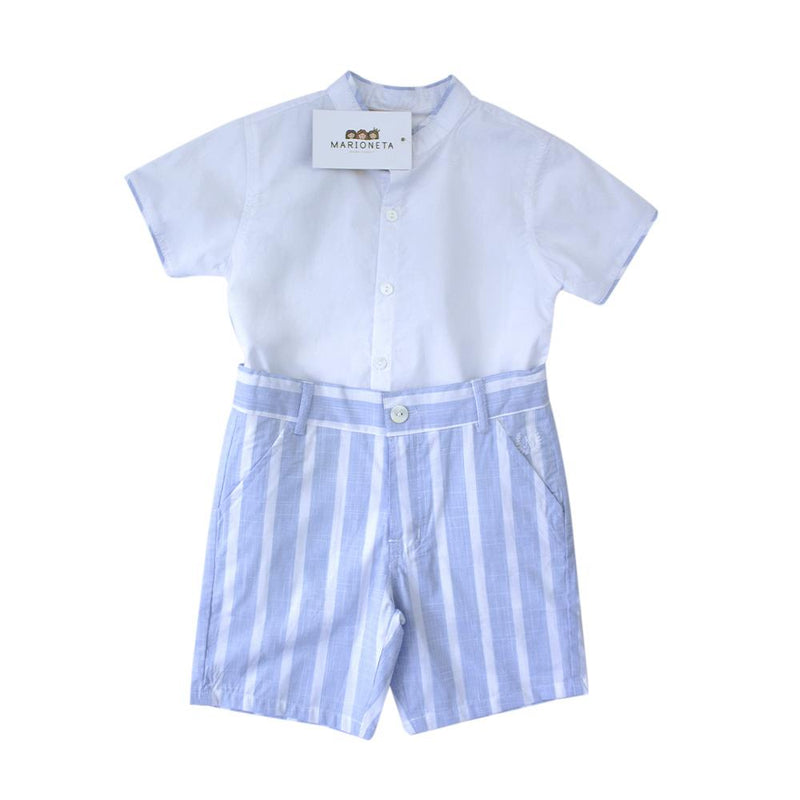 CONJUNTO JR AZUL RAYAS - Marioneta 