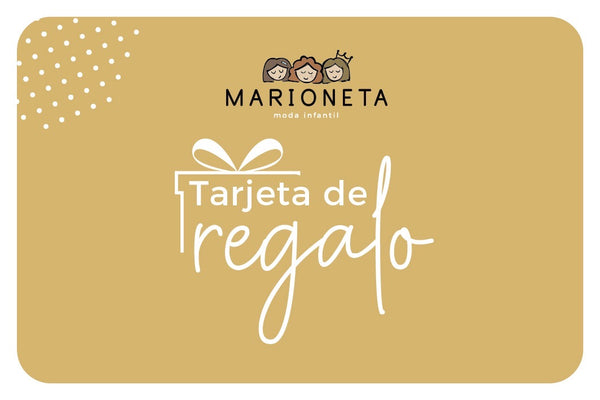 Tarjeta de Regalo Marioneta